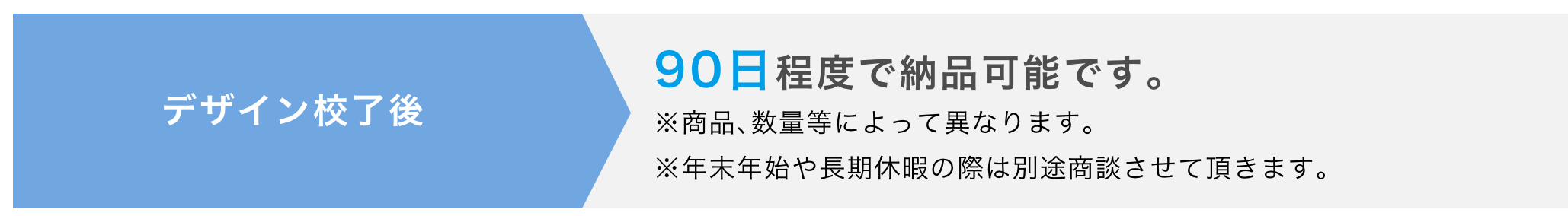 オリジナルデザイン有りの場合