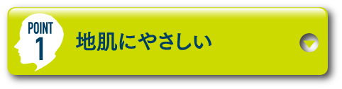 POINT1 地肌にやさしい