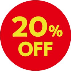 20% OFF