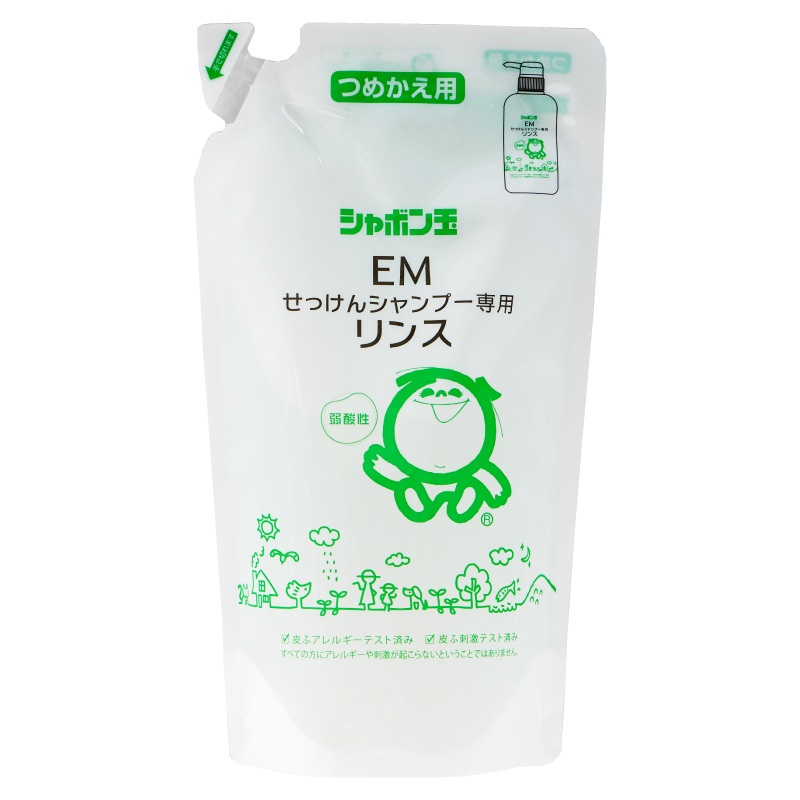 EMせっけんシャンプー専用リンスつめかえ用