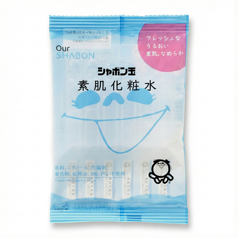 シャボン玉 素肌化粧水 6本入り 商品画像