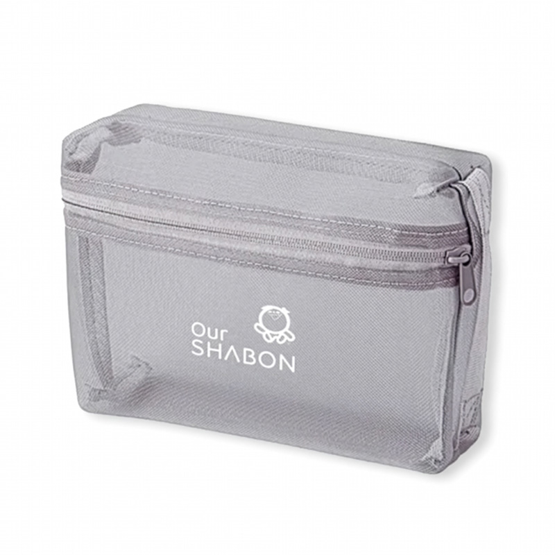 Our SHABON 取手付きメッシュポーチ