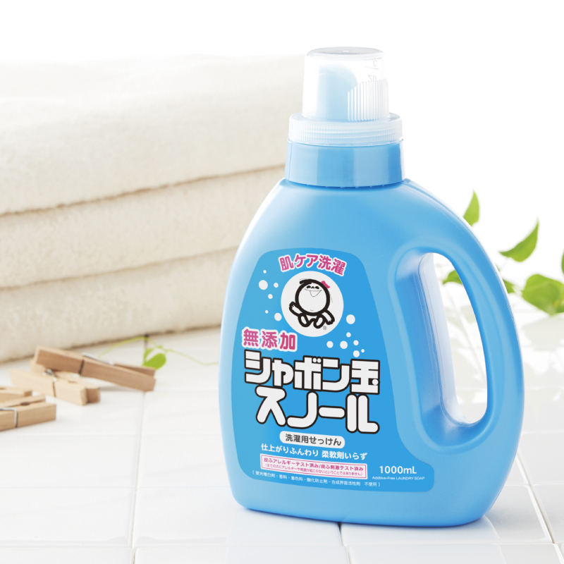 洗濯用せっけん シャボン玉スノールボトル 1000ｍL | シャボン玉石けん