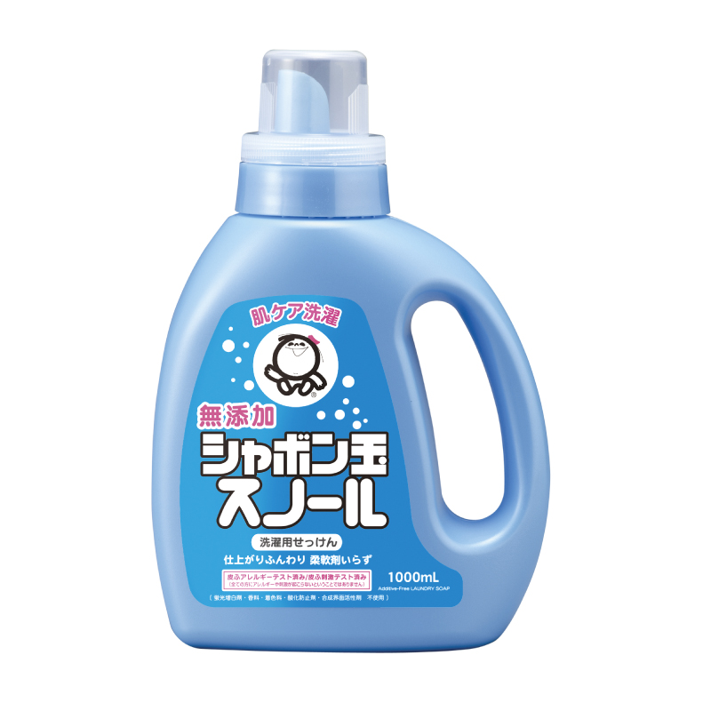 洗濯用せっけん シャボン玉スノールボトル 1000ｍL | シャボン玉石けん